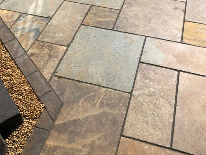 Natural Surface Paving Slate（Rusty）