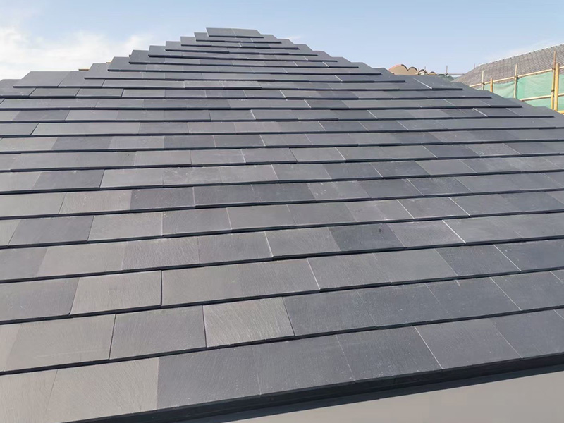 Rectangular Machine-cut Surface Roofing Slate（Black）